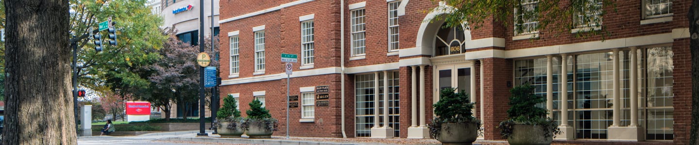 The firm's building at 606 West Main Street
